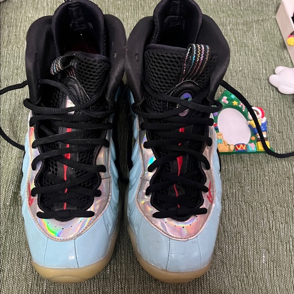 NIKE Little Posite One GS Mix 97 Teal Blue Foamposite DH6490-400 4.5 Youth - Picture 1 of 5